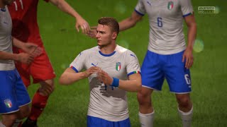 Itália x Polônia lewa x imobille copa de 2018 #fifaworldcup #fifa18 #fifa2018