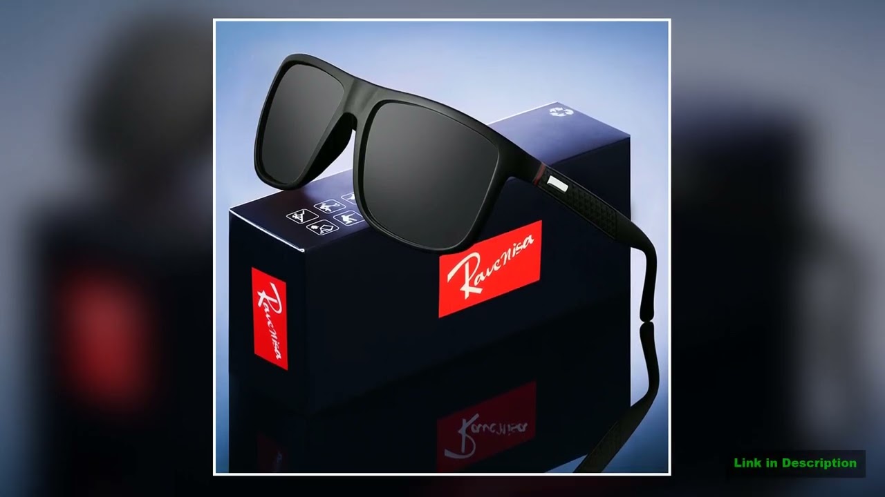 Fashion Vintage Square Sunglasses Men Women Luxury Brand Designer Mens Sun Glasses Driving Fishing