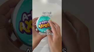 New 5 surprise AXOLOTLS unboxing #ASMR #unboxing #toys #5surprise #reptile #toyunboxing