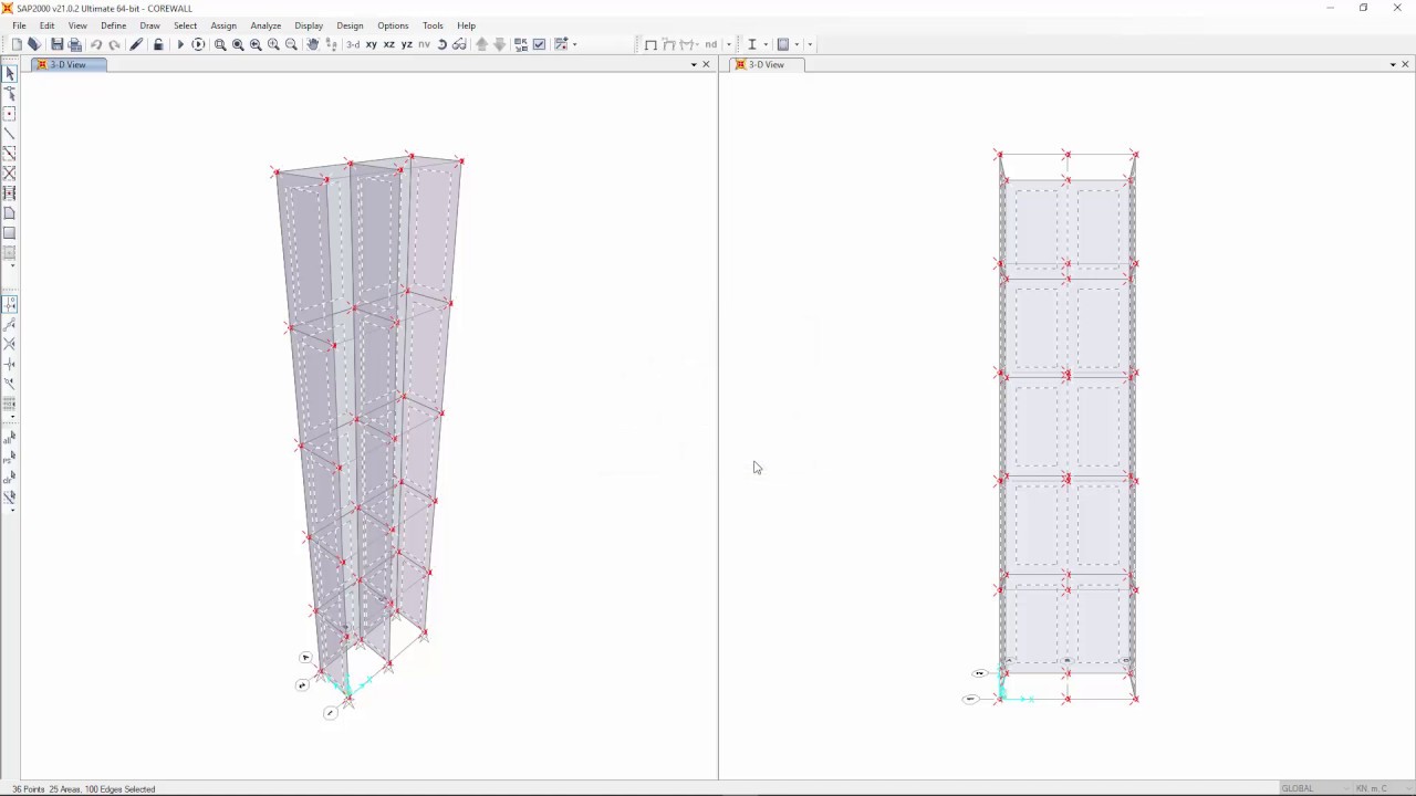 VIS Concrete Design Software | Wall Definition