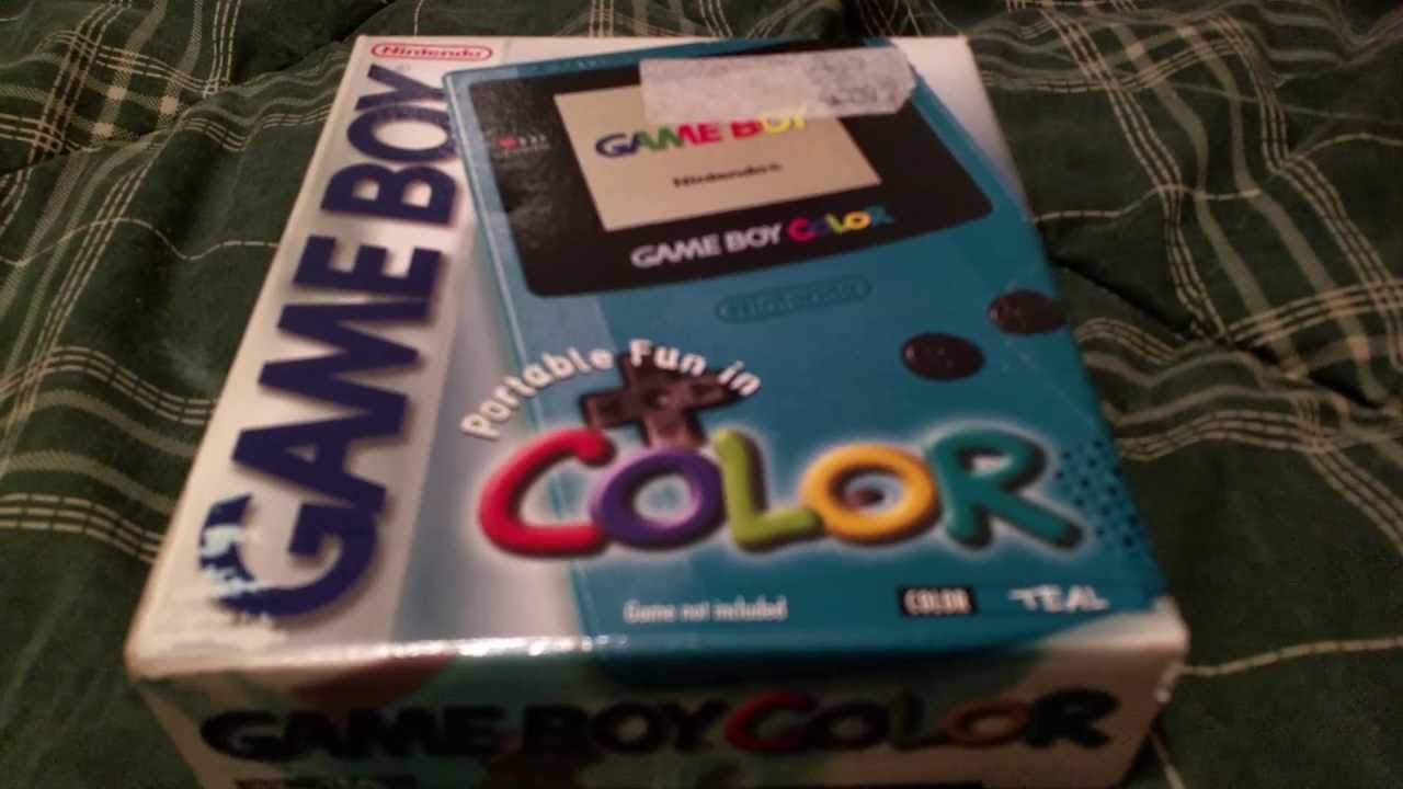 2015 Gameboy Color Unboxing YouTube