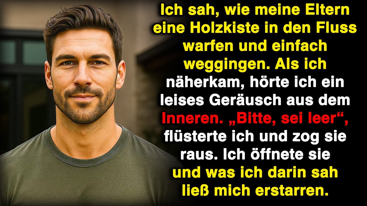 Ich sah, wie meine Eltern eine Kiste in den Fluss warfen – was drin war, schockierte mich!