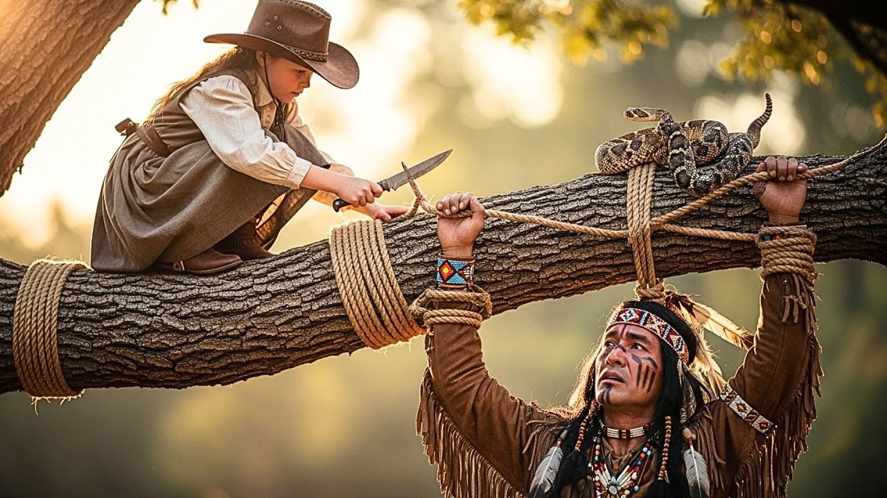 ¡JEFE APACHE FUE DEJADO POR MUERTO, INCONSCIENTE... Pero una Niña Pequeña Escaló para Salvarlo!