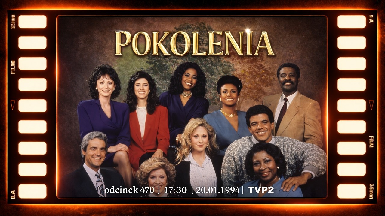 1994.01.20 • TVP 2 • 17:30 ▸ Pokolenia (odc. 470-ost.) - serial prod. USA (1991)