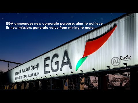 EGA announces new corporate purpose; aims to achieve its new mission: generate value from mining....