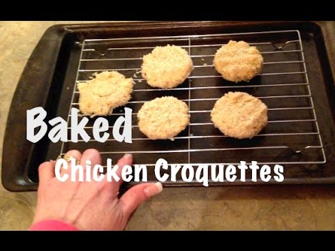 Baked Chicken Croquettes