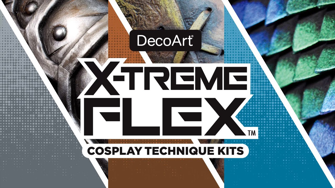 DecoArt® X-treme Flex™ Technique Kits | DecoArt® - YouTube