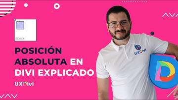 TUTORIAL DIVI: Posición ABSOLUTA en Divi ¿Qué es y como podemos usar esta opción? [Video GUÍA]