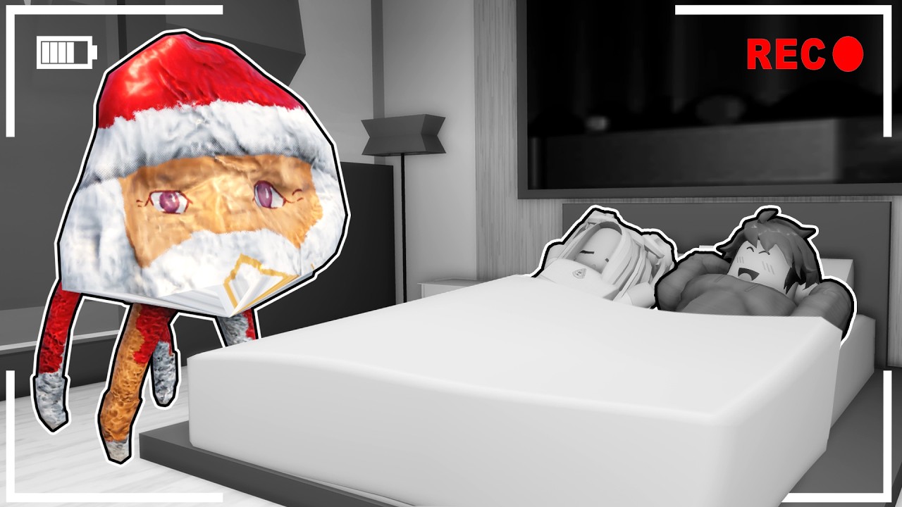 GOO GOO GAGA NOS OBSERVA MIENTRAS DORMIMOS en Brookhaven Roblox con Lyna 