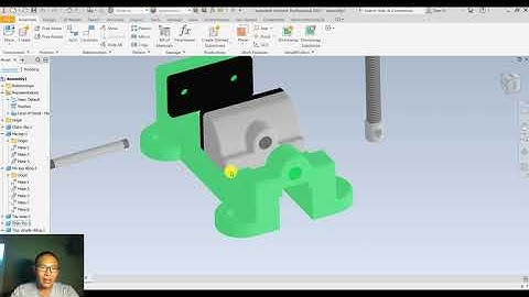 Bài 41: Cách Lắp Riáp Trong Phần Mềm Inventor