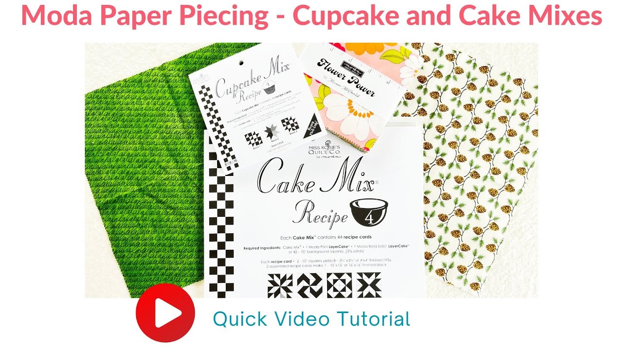 Cake Mix Tutorial