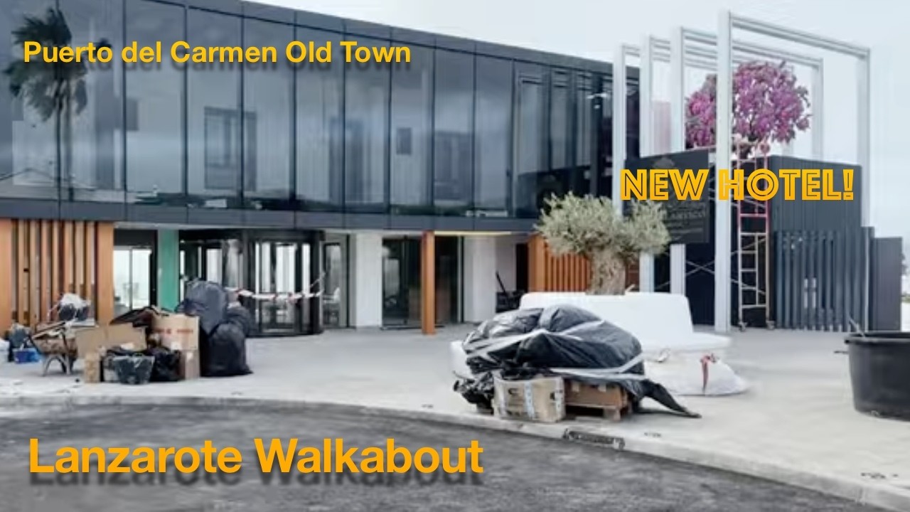 Прогулка по старому городу Пуэрто-дель-Кармен (включая новый отель)