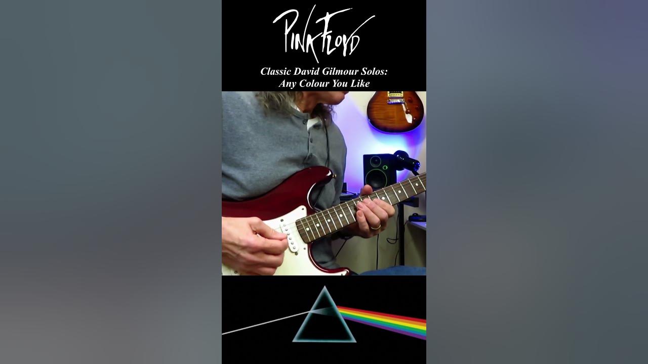 Rehearsing Pink Floyd's Any Colour You Like #music #guitar