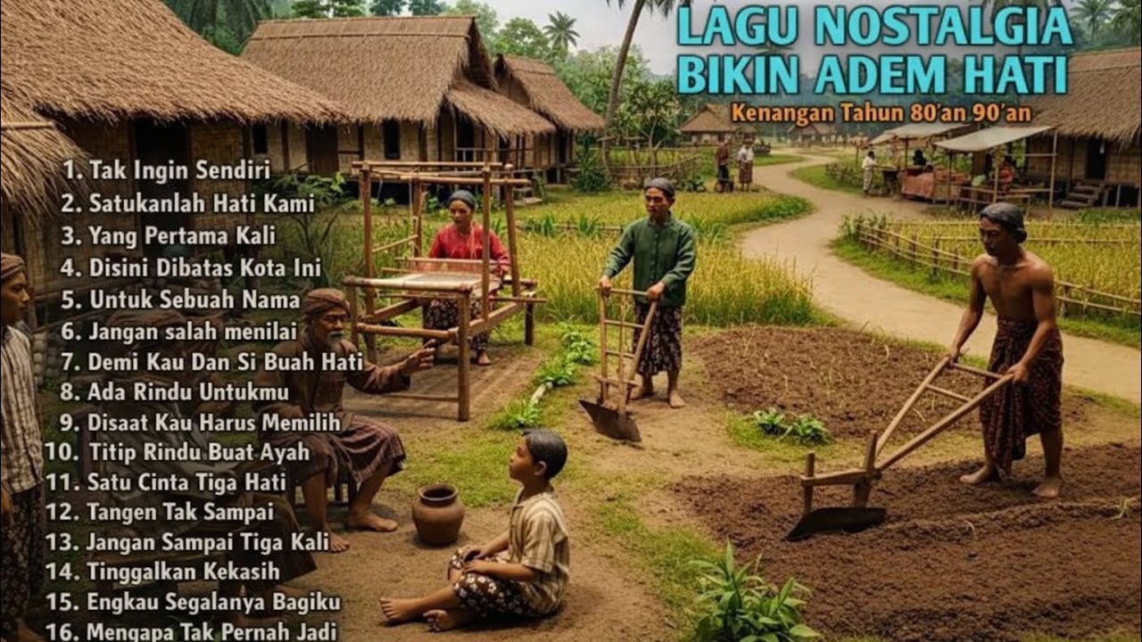LAGU NOSTALGIA BIKIN ADEM HATI KENANGAN TAHUN 80'an 90'an