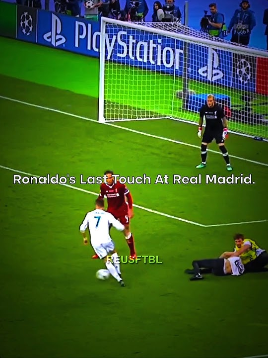 Ronaldo's Last Touch At Real Madrid 🥺
