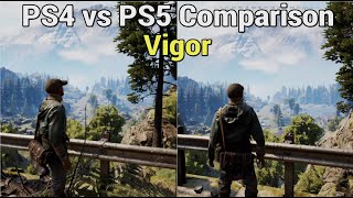 Vigor PS4 vs PS5 Comparison of the Tutorial
