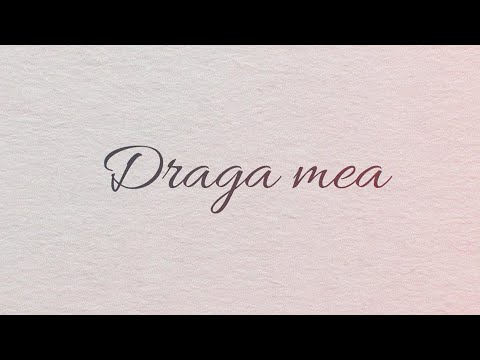 Lidia Buble - Draga mea (Lyric Video)