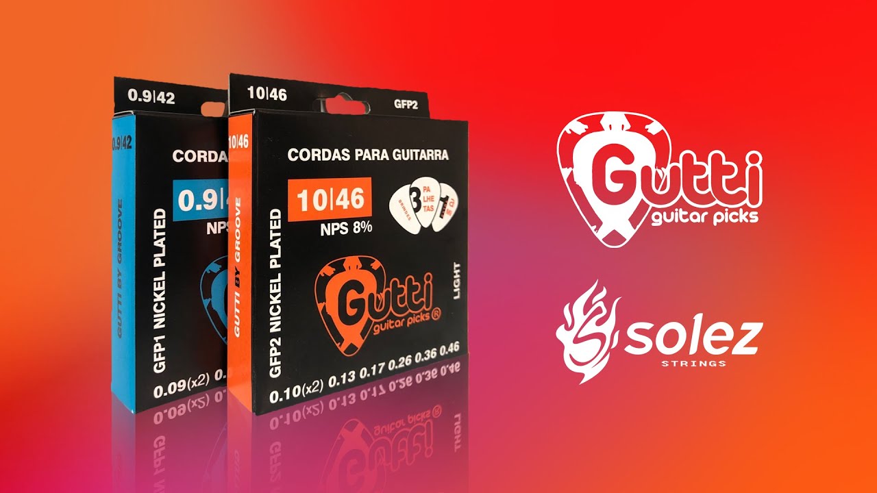 LANÇAMENTO SOLEZ + GUTTI GUITAR PICKS | Ramon Silva