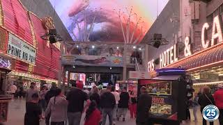 Fremont St. Hosts Worlds Largest Led Canopy Screen