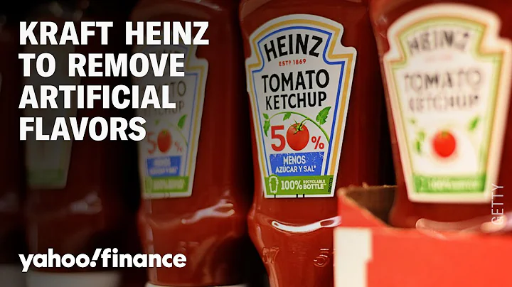 Kraft Heinz to remove artificial colors from its products by 2027