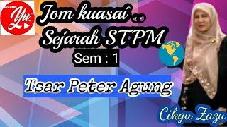 JOM DRILL:Tsar Peter Agung (STPM P1) kuasai kemahiran menulis esei..
