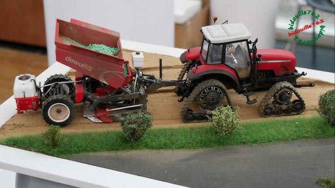 Diorama 1/32 porcs plein air ( miniature agricole ) partie 1 