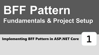 BFF in ASP.NET Core #1 - BFF Pattern Fundamentals & Project Setup