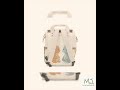Dragon Diaper Bag for Baby Shower Gift Newborn Travel Essential Nursery Tote with Bottle Pockets ...