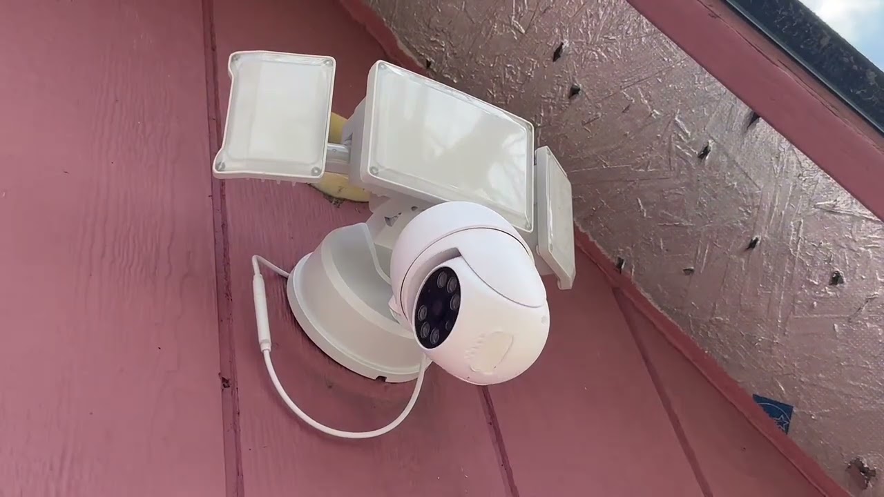 Olafus 2 Pack 60W LED Flood Light Outdoor, 6600LM Outside Security Lights, IP66 Waterproof Exterior