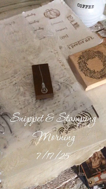 #coffee #stamp #stamping #stampingnailart #snippet #snippets #embossedessentials #artjournal #hobby