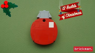 12 Builds of Christmas: Build 5 LEGO® Christmas Bauble