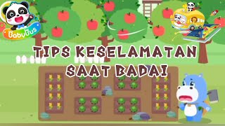 🐼 Baby Bus | Tips Keselamatan Saat Badai | Seri Keselamatan | Bayi Panda Game Bahasa Indonesia screenshot 1