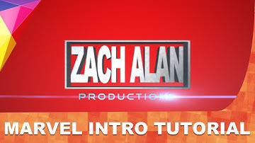 How To Make a Marvel Intro in Hitfilm