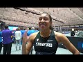 Juliette Whittaker Runs 800m Meet Record 1:59.53 To Win 2024 NCAA Indoor Track &amp; Field Championships