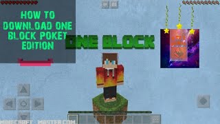 how to download one block in minecraft android in hindi screenshot 2