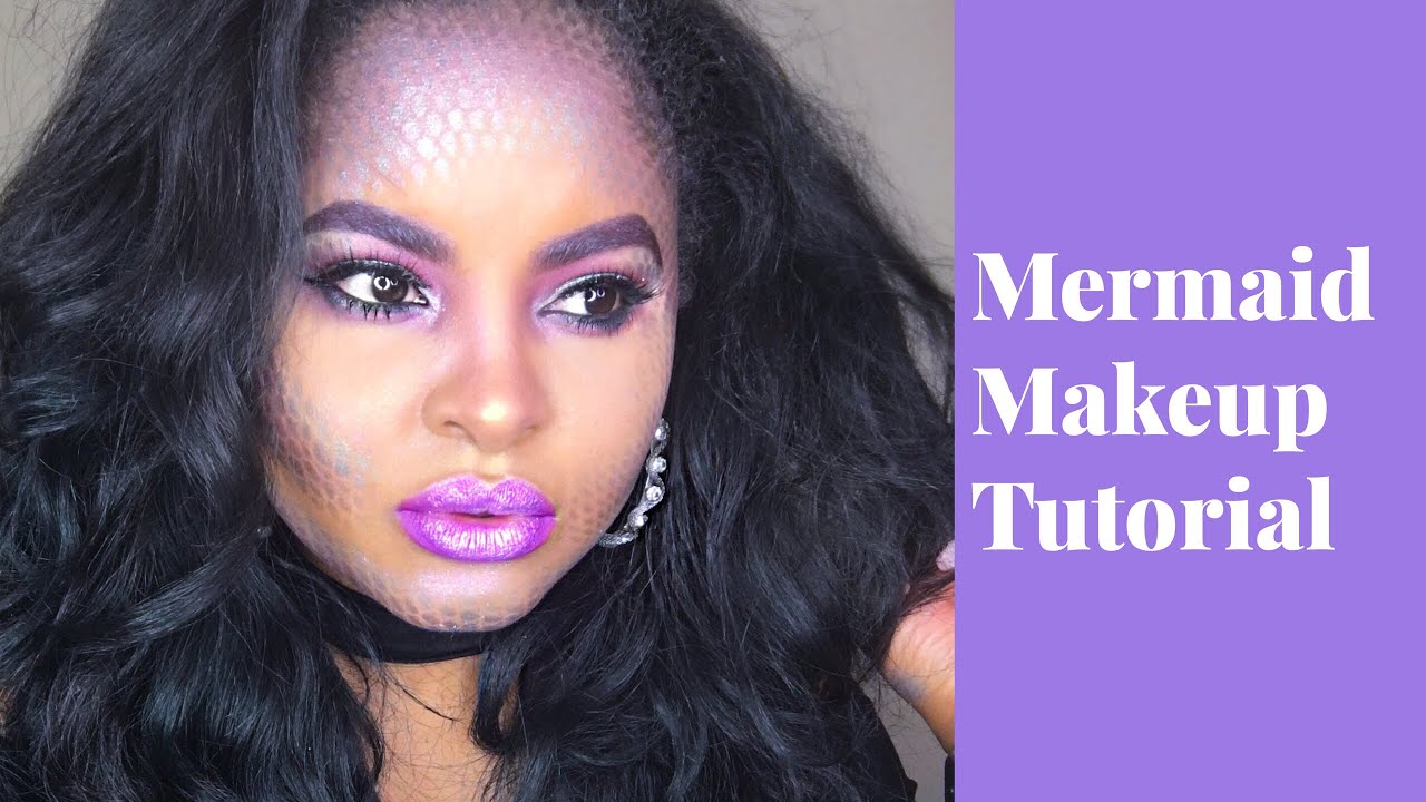 mystic mermaid eye shadow + application tutorial -... EASY MERMAID MAKEUP | HALLOWEEN TUTORIAL | Shaded Beauty - YouTube