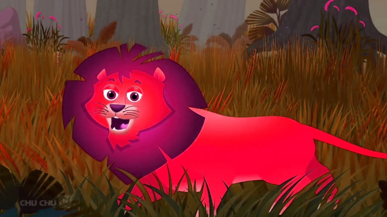 It's a lion in the forest // Sponsored by Gamavision Csupo Effects 