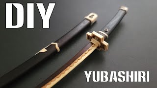 Popsicle stick katana DIY ——— Yubashiri