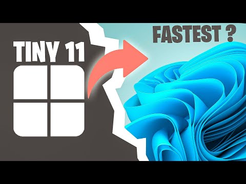 TinyOS - Windows 11 | Optimized For FPS + Low Lantency