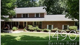 1490 Barkley Rd. video tour