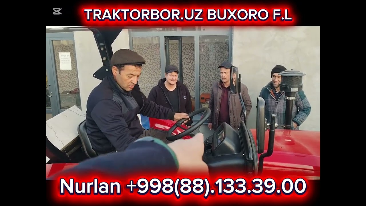 TRAKTORBOR.UZ BUXORO F.L DAN YANA YTO TRAKTORLARI YTO-554 ROMITANGA SOTILDI 🔥