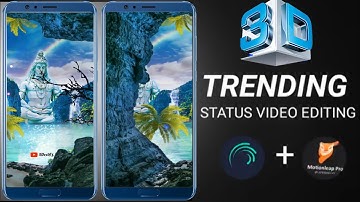 Trending 3D Mahadev Status Video Editing | 3D Video Editing | Alright Motion & Motion Leap Editing