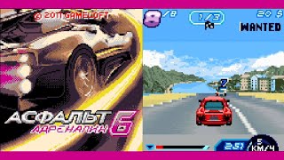 Asphalt 6: Adrenaline [Lower version 128x128 s40v2] - Java game full walkthrough