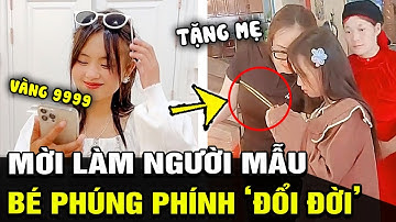 Bé Phúng Phính mới làm NGƯỜI MẪU, MUA VÀNG tặng bố mẹ khiến dân tình nổ ra TRANH CÃI | TB Trends