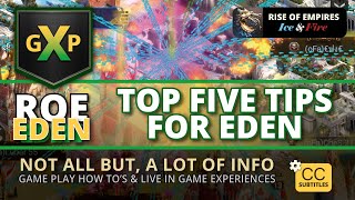 ROE: Top 5 Tips for EDEN