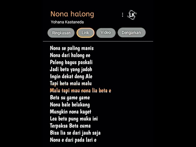 Lirik lagu Nona Halong #lagu #viral #Fyplah #ramaikan #liriklagu class=