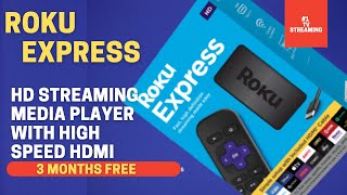Roku Express | HD Streaming Media Player with High Speed HDMI Cable and Simple Remote screenshot 5