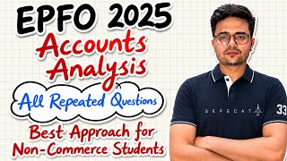 EPFO 2026 🔥 POST MORTEM ANALYSIS | Accountancy | All Questions from NCERT & PYQ 🔥