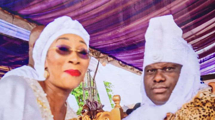 OONI OF IFE DID ANOTHER TRADITIONAL WEDDING FOR HIS 5TH OLORI RONKE ADEMILUYI OGUNWUSI