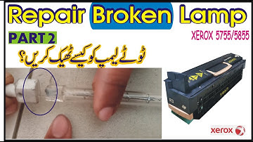 How To Repair Heater Lamp(PART 2) in Xerox 5755/5775/5855 Urdu/Hindi...